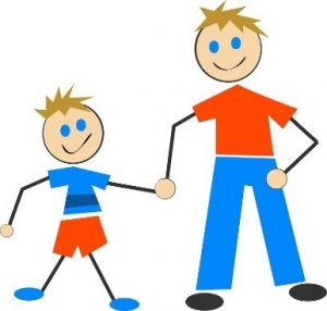 Young children holding hands - Child Inclusive Mediation